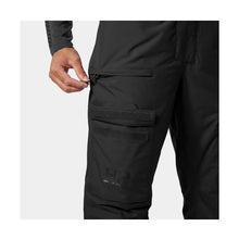 Spodnie narciarskie męskie HELLY HANSEN SOGN BIB CARGO PANT czarne
