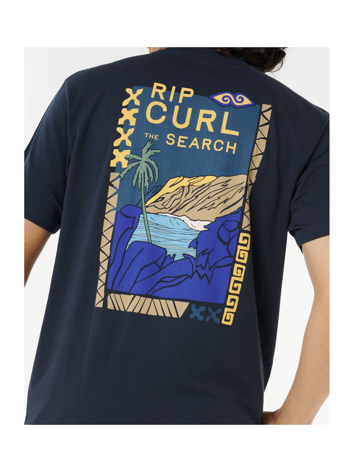 Koszulka RIP CURL Aots - Cody Welsh Tee granatowy - Adventure Sports