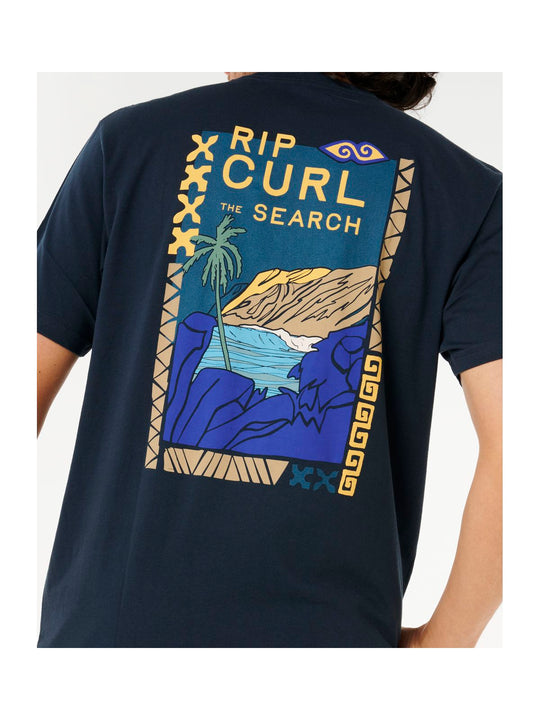 Koszulka RIP CURL Aots - Cody Welsh Tee granatowy - Adventure Sports
