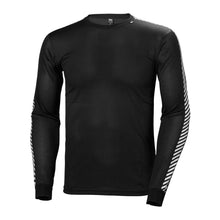Bielizna termiczna męska HELLY HANSEN HH LIFA STRIPE CREW czarna
