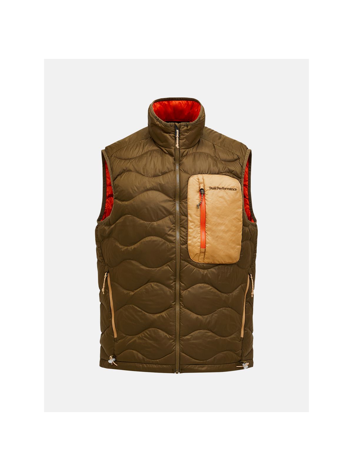 Kamizelka PEAK PERFORMANCE M Helium Utility Down Vest brązowy