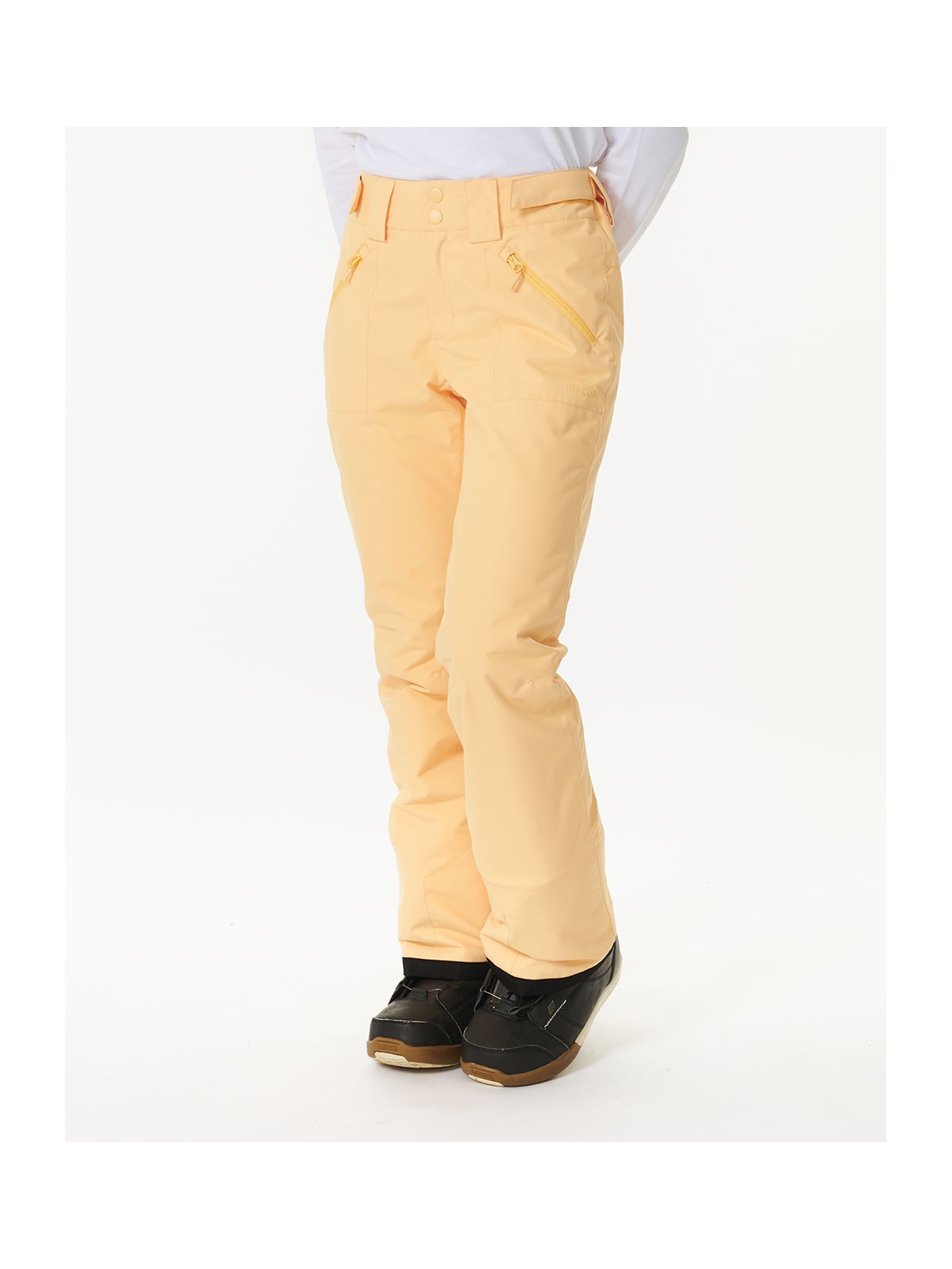 Spodnie narciarskie RIP CURL Rider High Waist Pant 10K/10K pomarańczowy - Adventure Sports