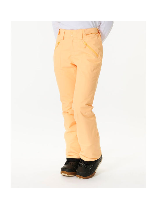 Spodnie narciarskie RIP CURL Rider High Waist Pant 10K/10K pomarańczowy - Adventure Sports
