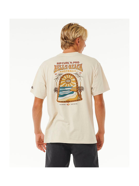 Koszulka RIP CURL Pro 24 Line Up Tee biały - Adventure Sports
