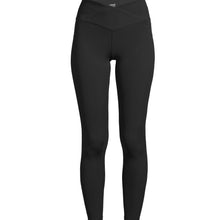 Legginsy treningowe damskie CASALL Overlap High Waist Tights kolor czarny
