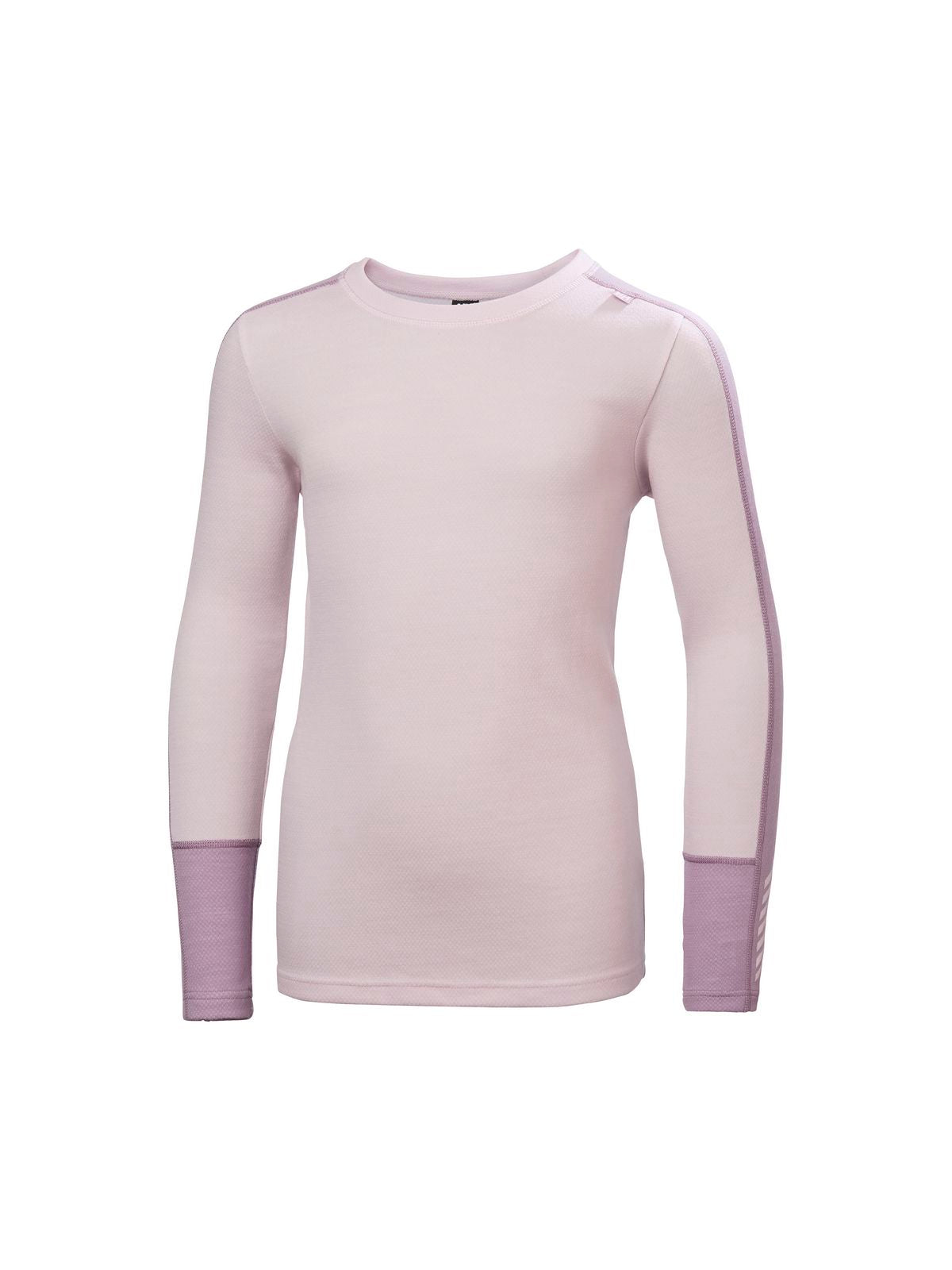 Bielizna termiczna dziecięca HELLY HANSEN JR LIFA MERINO MIDWEIGHT SET fioletowa