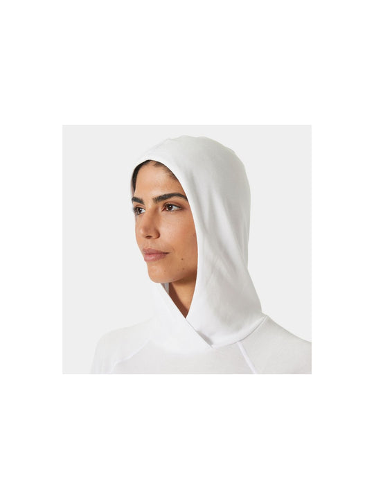 Bluza damska HELLY HANSEN W Inshore Hoodie 2.0 biała
