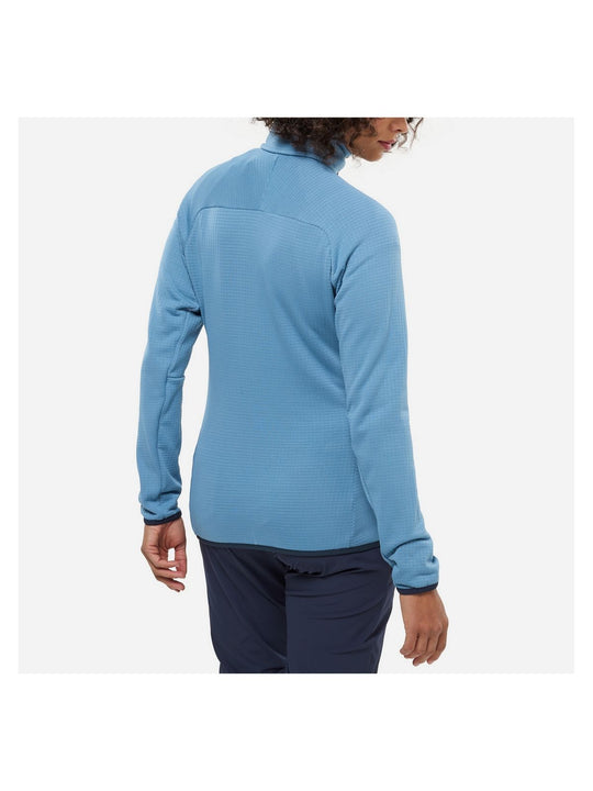 Bluza damska MILLET Fusion Grid Jkt W niebieska
