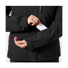 Kurtka narciarska damska HELLY HANSEN W CREWSER INSULATED JACKET czarna
