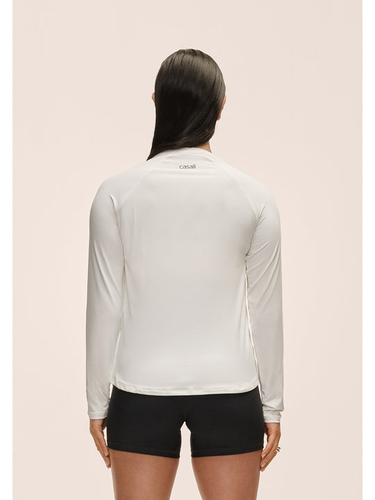 Koszulka damska CASALL Essential Long Sleeve kolor biały
