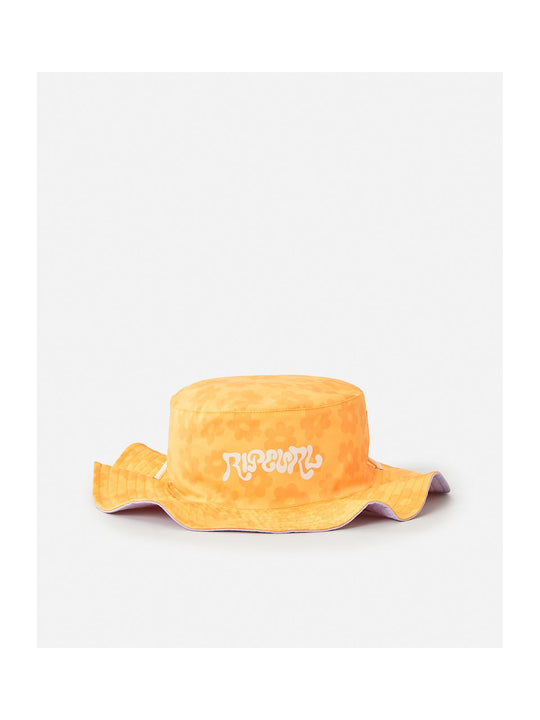 Kapelusz RIP CURL Mixed Revo Upf Bucket Hat-Girl pomarańczowy
