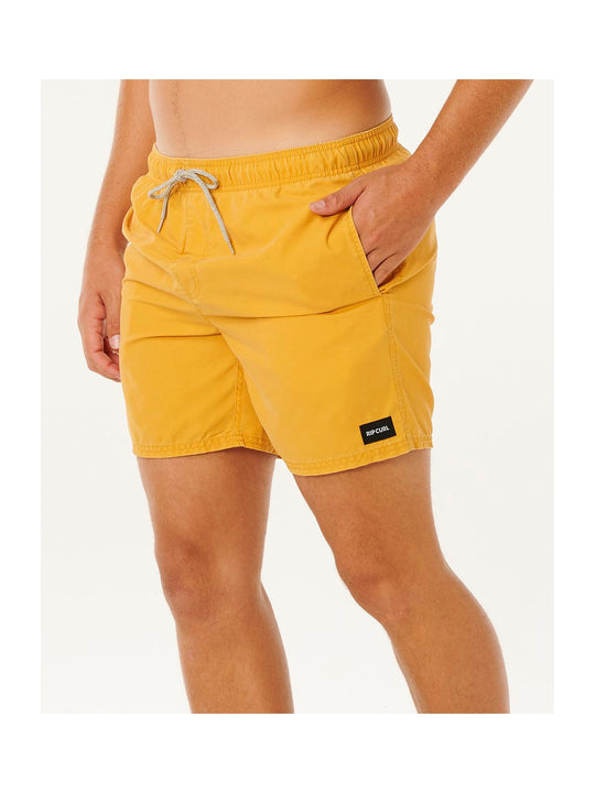 Boardshorty męskie RIP CURL Offset Washed Volley żółte
