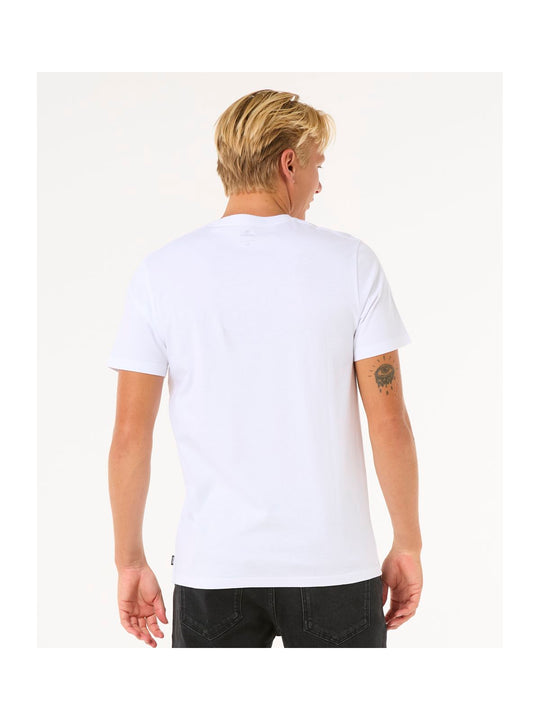 Koszulka RIP CURL Wettie Icon Tee biały
