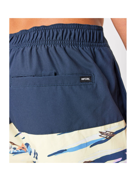 Boardshorty RIP CURL Allover Semi Elastic 17’’ żółty - Adventure Sports
