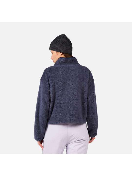 Bluza damska ROSSIGNOL W ALLTRACK HZ FLEECE niebieska
