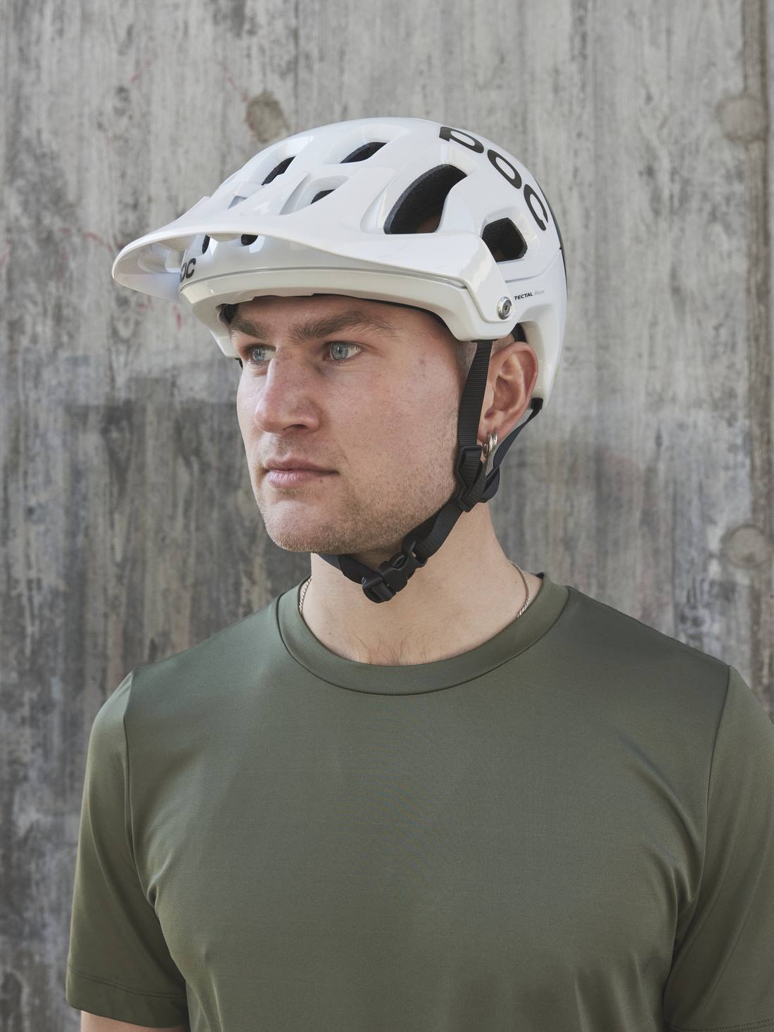 Kask rowerowy POC TECTAL RACE MIPS - biało czarny - Adventure Sports