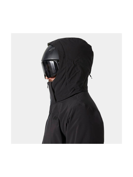 Kurtka narciarska męska HELLY HANSEN ALPHA LIFALOFT JACKET czarna
