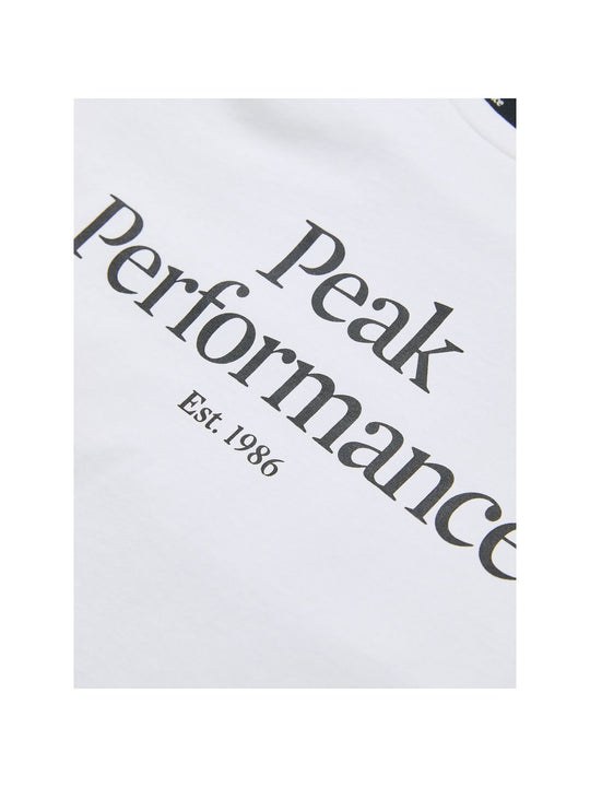 Koszulka męska Peak Performance M Original Tee biały - Adventure Sports
