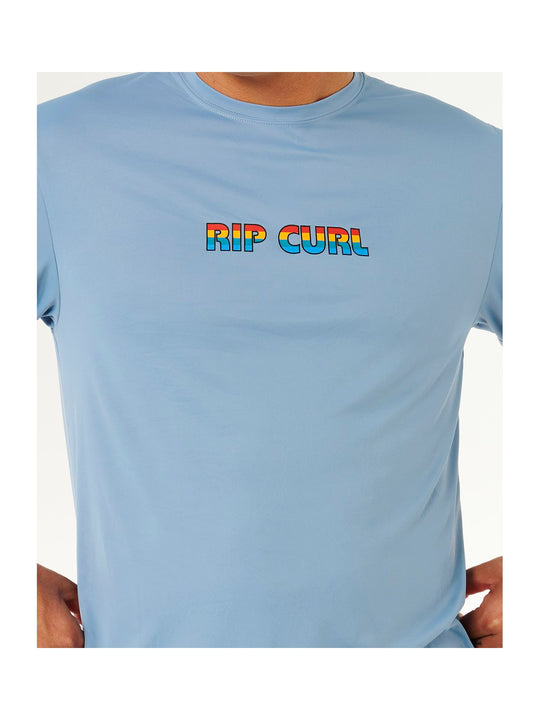 Lycra męska RIP CURL Icons Of Surflite Upf S/S niebieska
