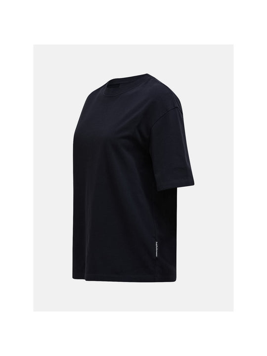 Koszulka PEAK PERFORMANCE W Heavy Cotton Tee czarny - Adventure Sports
