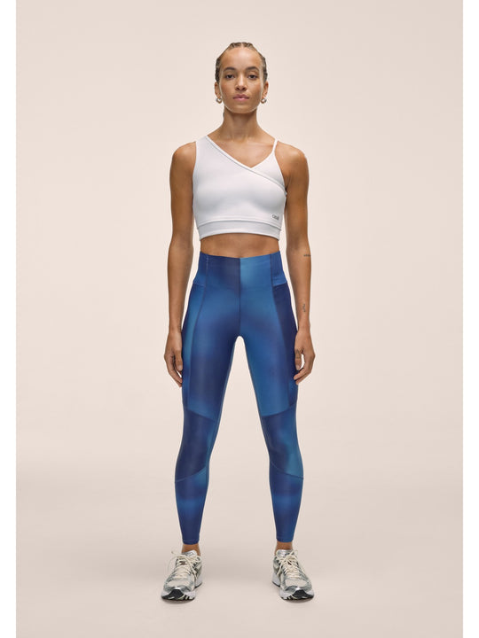 Legginsy damskie CASALL Brick Hight Waist Tights kolor niebieski
