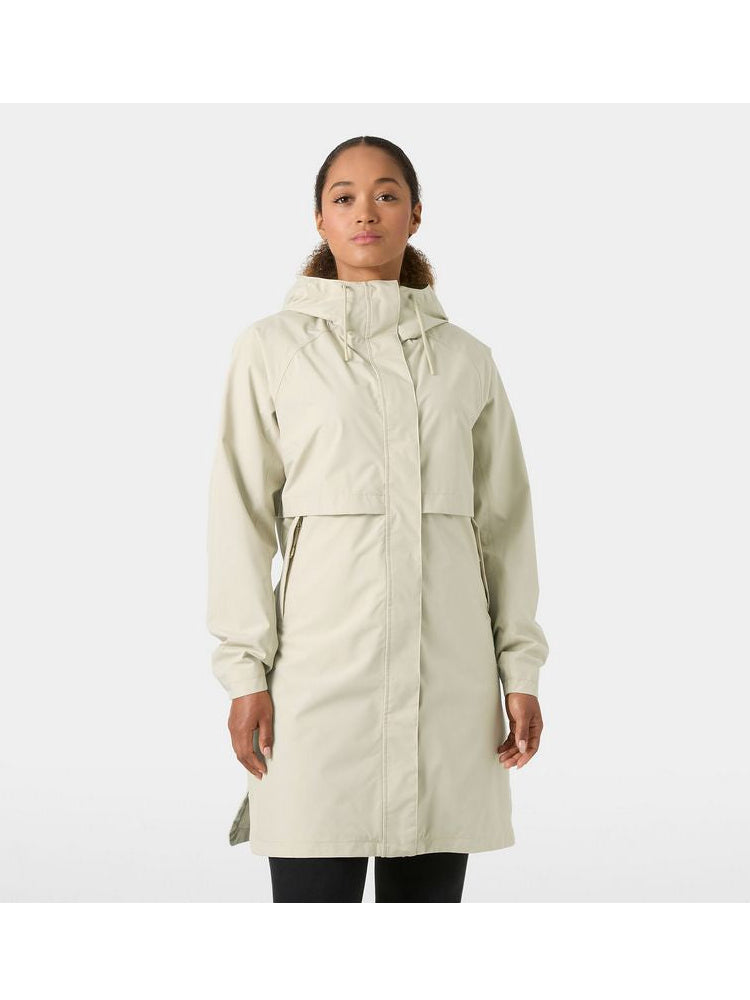Płaszcz damski HELLY HANSEN W Sienna Rain Coat beżowy