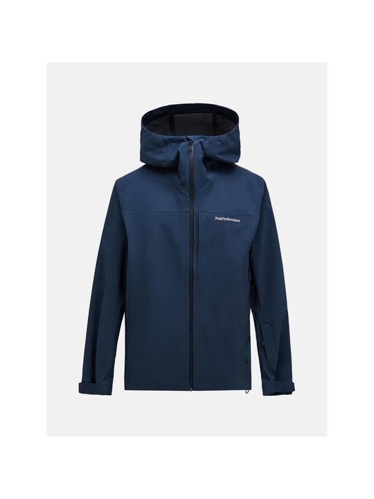 Kurtka narciarska męska PEAK PERFORMANCE Maroon HIPE 3L Shell Jacket granatowa
