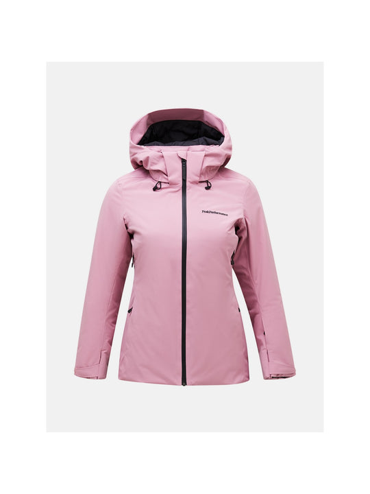Kurtka narciarska Peak Performance W Anima Jacket brązowy - Adventure Sports

