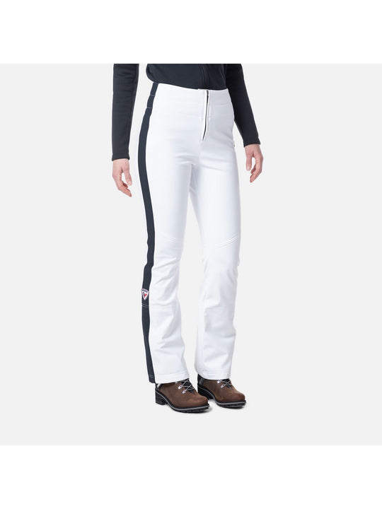Spodnie narciarskie damskie ROSSIGNOL W Resort Softshell Pant biały
