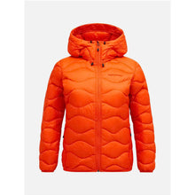 Kurtka PEAK PERFORMANCE Helium Down Hood Jacket Women czerwony
