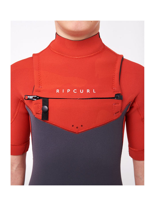 Chłopięca Pianka surfingowa RIP CURL Boys D/Patrol Cz Ss 22Gb czerwony - Adventure Sports
