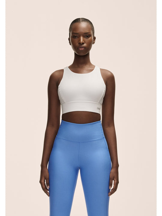 Stanik treningowy CASALL Iconic Adjustable Sports Bra kolor biały
