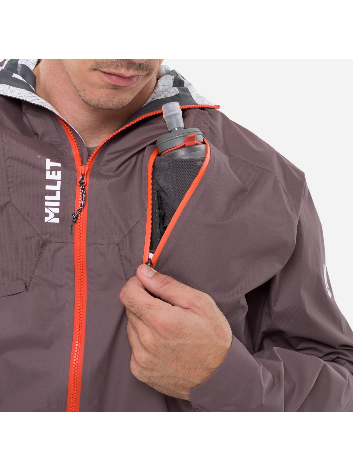 Kurtka męska MILLET Intense Pro 2,5L Jkt M fioletowa śliwkowa