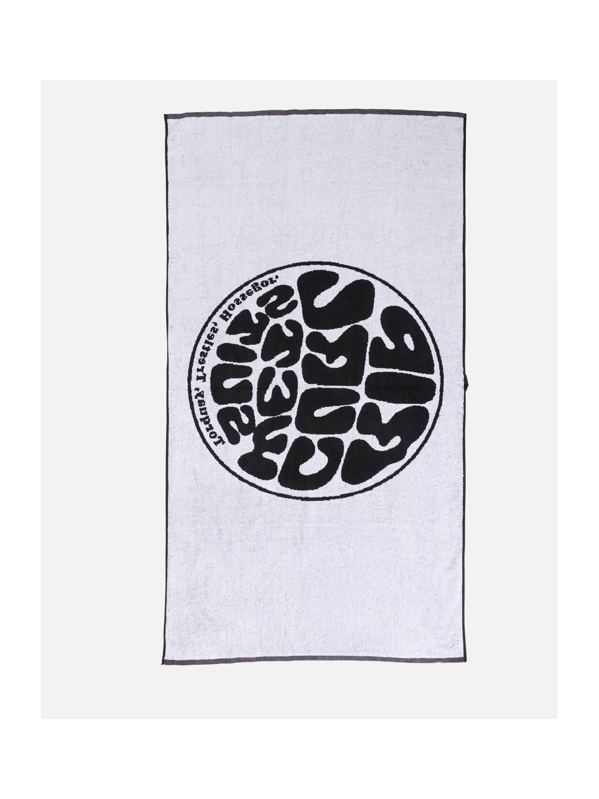 Ręcznik plażowy RIP CURL Logos Towel czarny