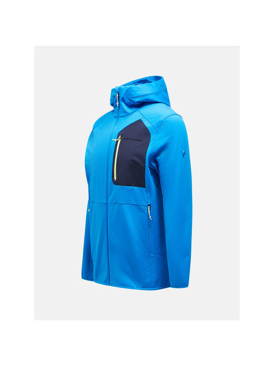 Bluza PEAK PERFORMANCE M Utility Light Zip Hood niebieski - Adventure Sports
