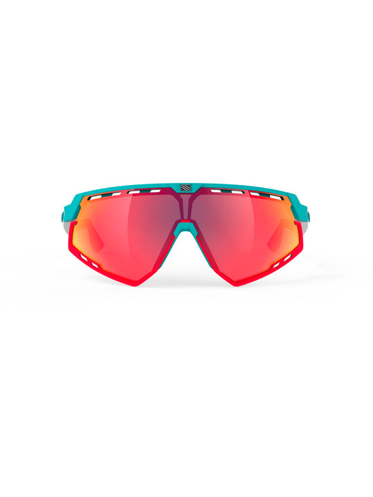Okulary rowerowe Rudy Project DEFENDER - szmaragdowo biały | Multilaser Red Cat 3 - ONE SIZE - Adventure Sports
