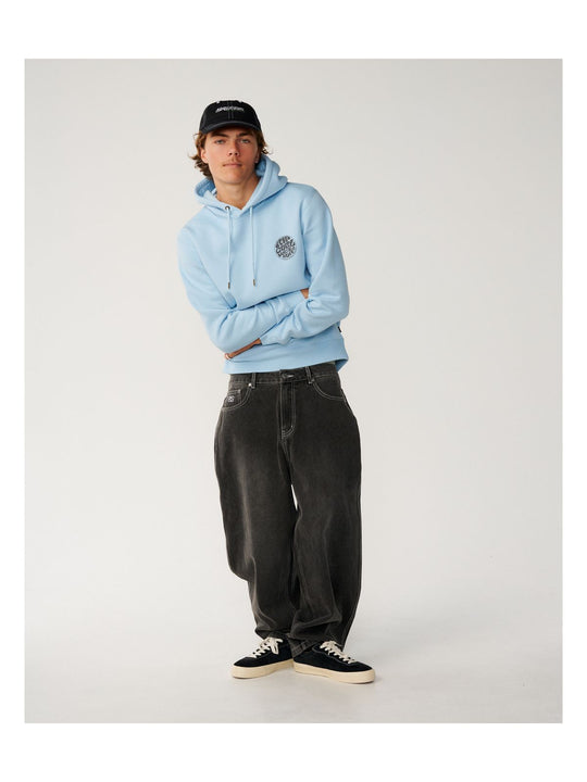 Bluza męska RIP CURL Wetsuit Icon Hood niebieska
