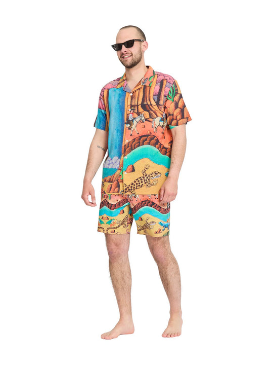 Szorty kąpielowe VOLCOM Fa Mickey Mason Trunk 17 multikolor
