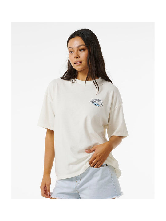 Koszulka RIP CURL Re-Issue Heritage Tee biały - Adventure Sports
