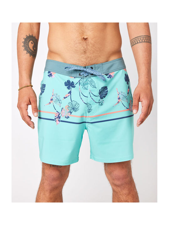 Boardshorty RIP CURL Mirage Retro Equator niebieski - 32 - Adventure Sports

