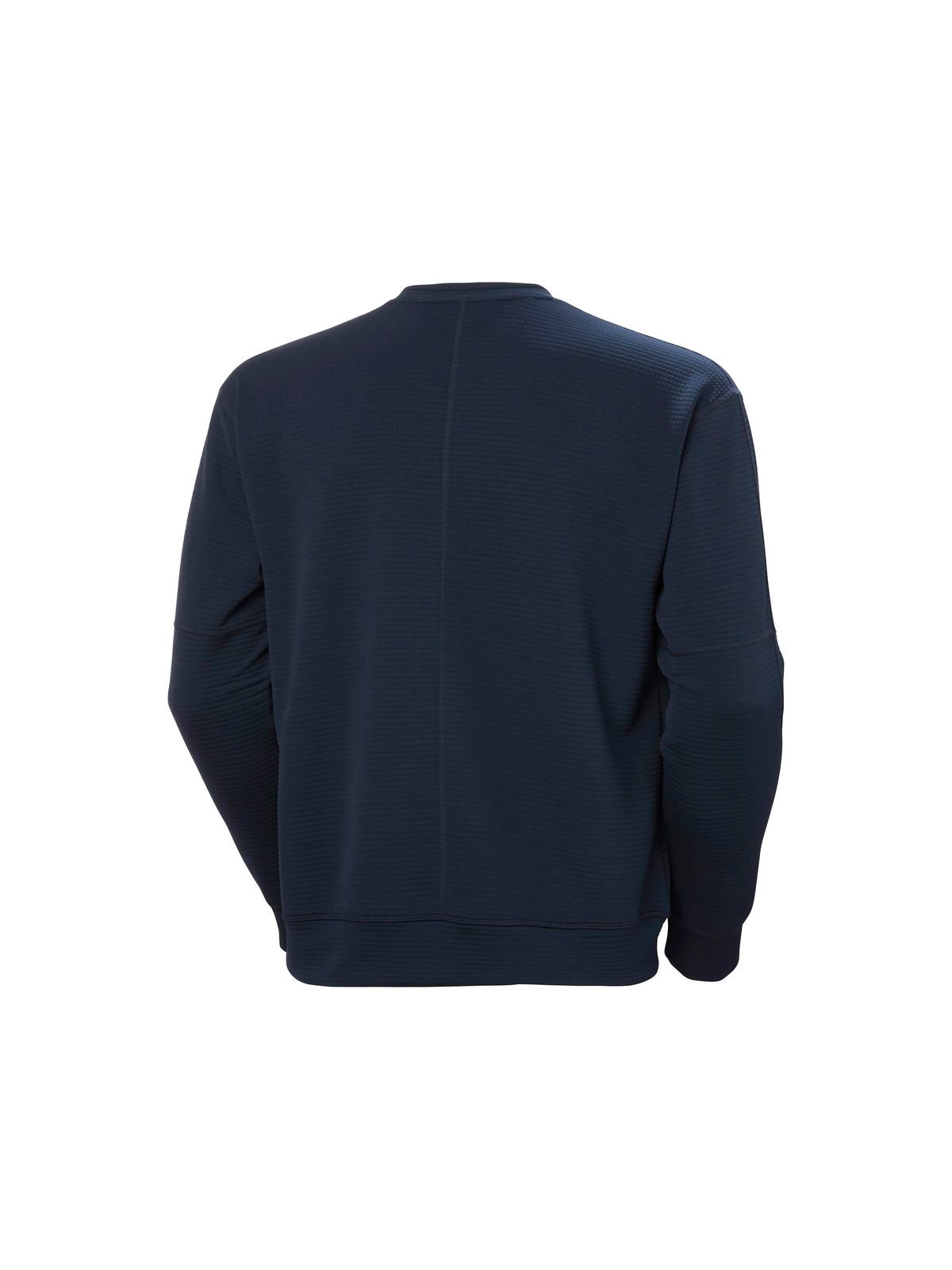 Bluza męska HELLY HANSEN Evolved Air Crewneck Midlayer granatowy - Adventure Sports