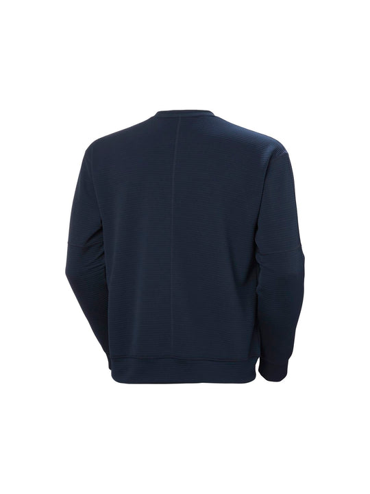Bluza męska HELLY HANSEN Evolved Air Crewneck Midlayer granatowy - Adventure Sports
