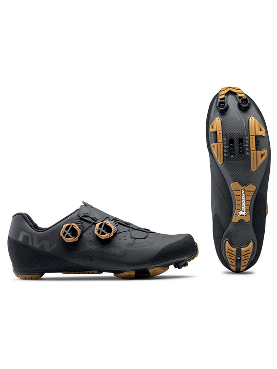 Buty rowerowe NORTHWAVE EXTREME XC - czarny/miodowy - Adventure Sports
