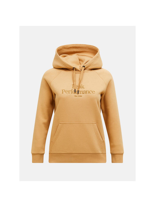 Bluza PEAK PERFORMANCE Original Hood Women brązowy
