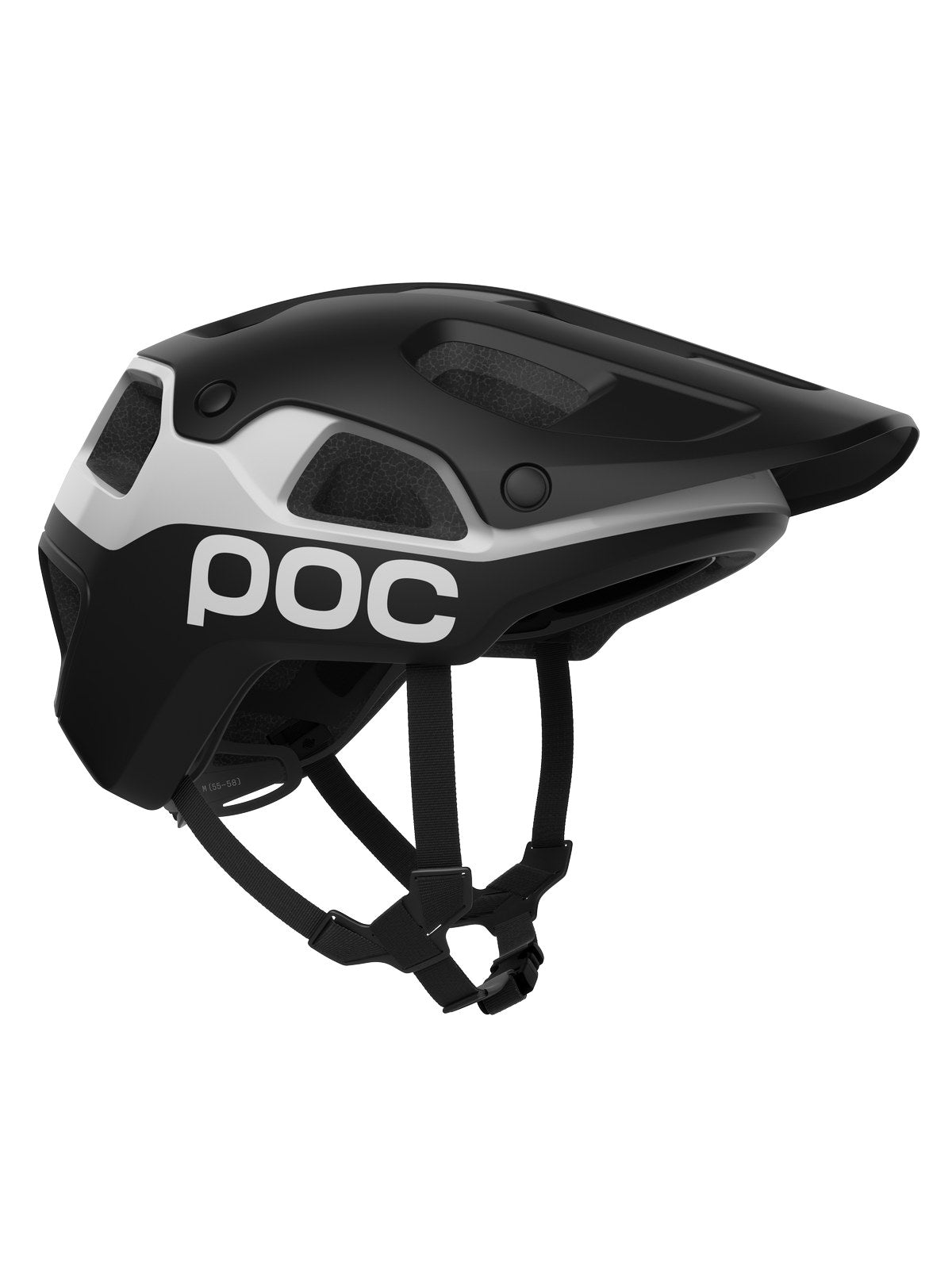 Kask rowerowy POC Cularis Pure czarno biały