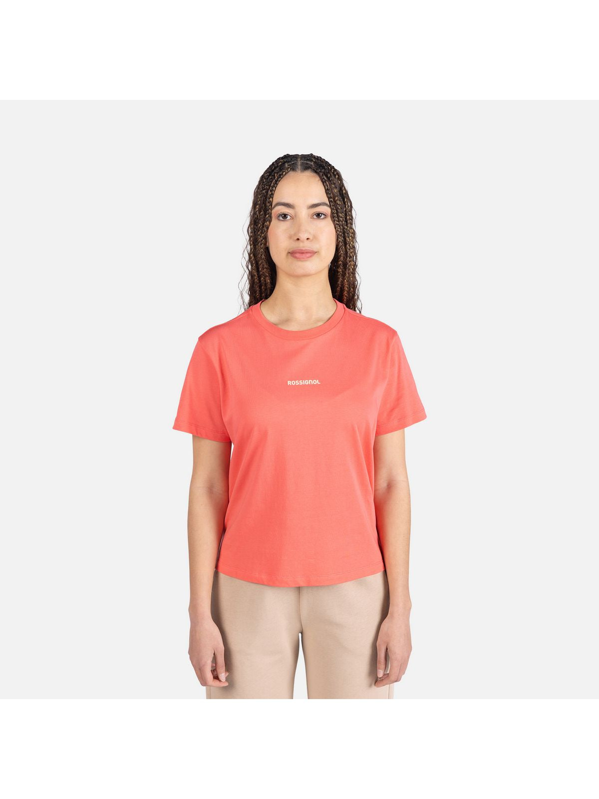 Koszulka damska ROSSIGNOL W Waterfall Tee różowy - Adventure Sports