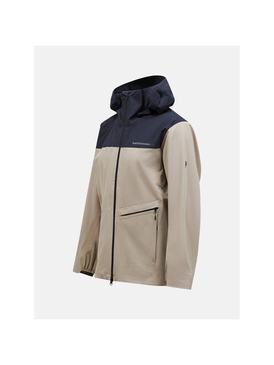 Kurtka z membraną męska Peak Performance M Commuter Hipe Jacket beżowy - narciarska - Adventure Sports
