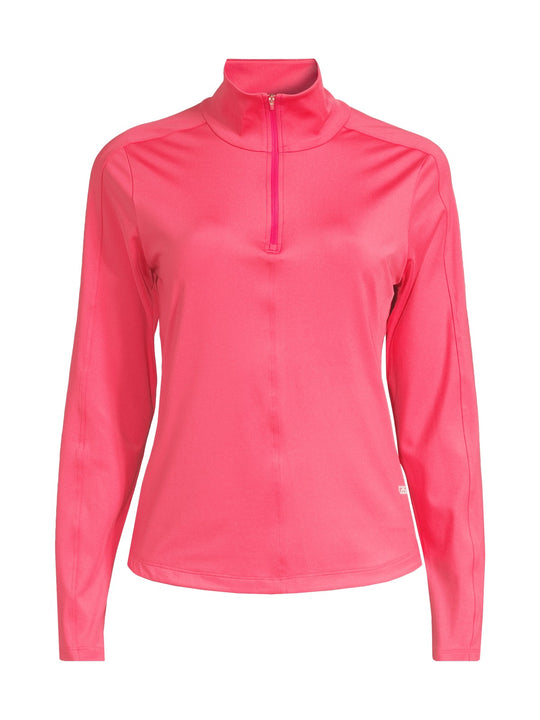 Koszulka damska treningowa Casall Serene Half Zip Long Sleeve - Adventure Sports
