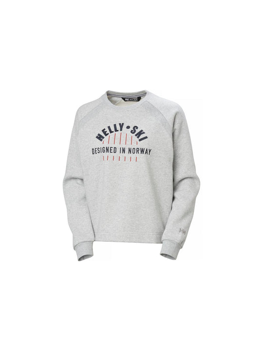 Bluza damska HELLY HANSEN W Bliss Sweater kolor szary

