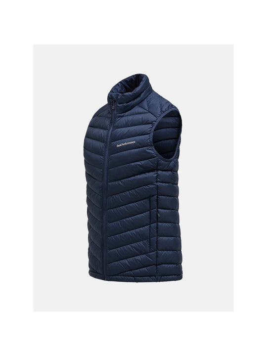 Kamizelka puchowa Peak Performance M Frost Down Vest granatowy - Adventure Sports
